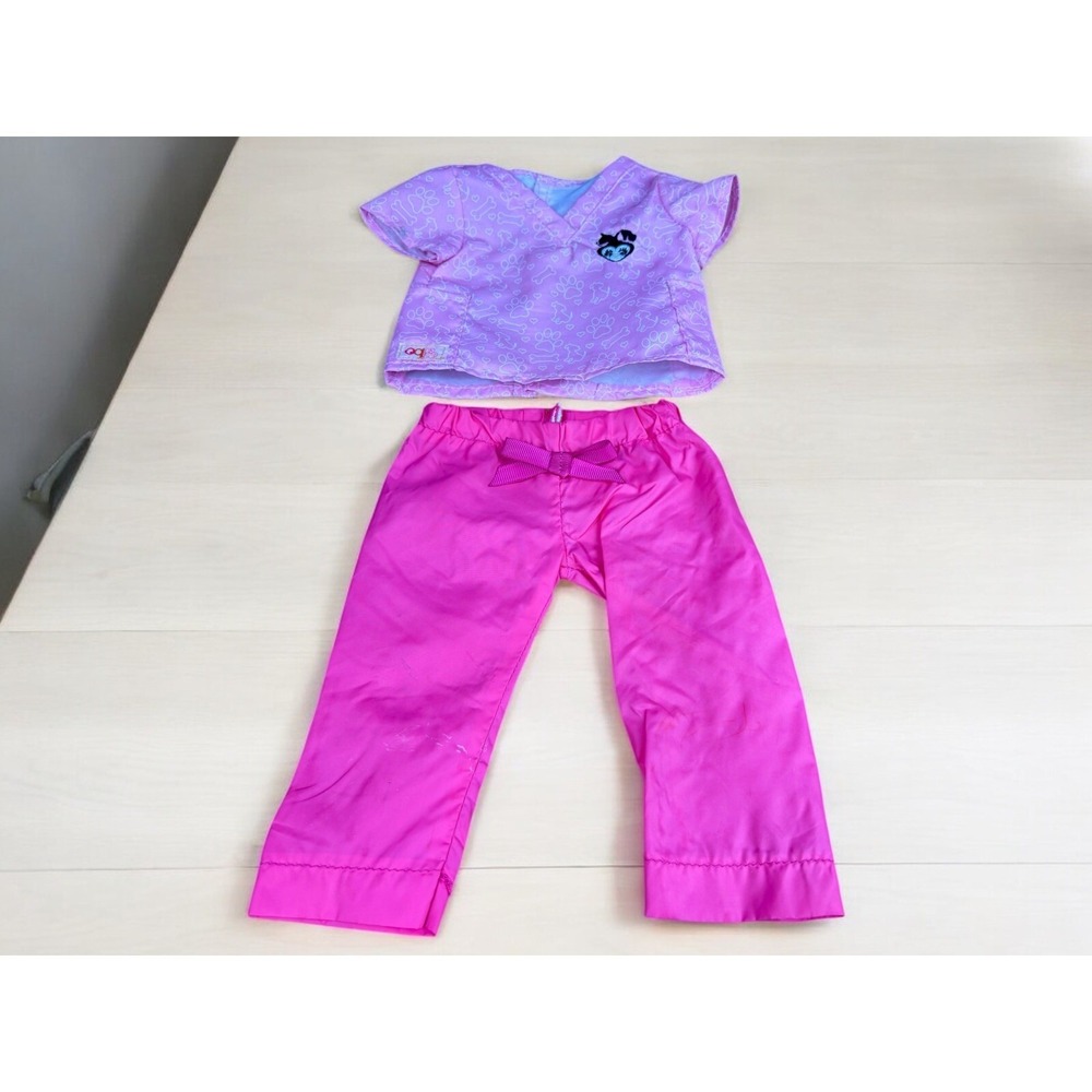 Our Generation Pink Veterinarian Scrub Outfit ▪︎18" Play Doll